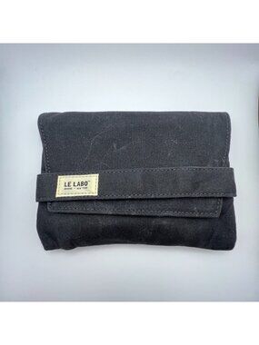 NEW Le Labo waxed cotton canvas pouch Amenity Kit travel document holder